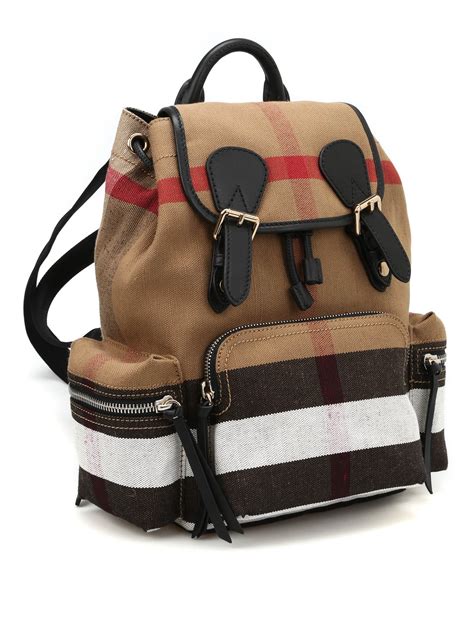 burberry backpack london check|burberry medium rucksack backpack.